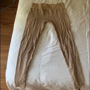Lele Actuve Boutique Leggings : Dunes (tan)